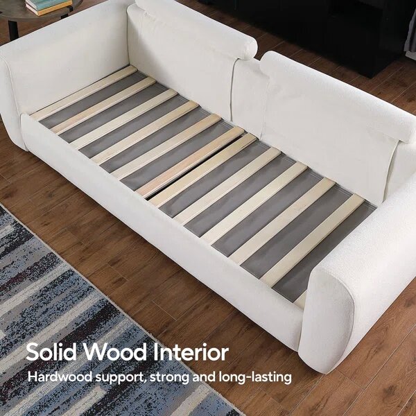 Beige simply designed Living Room Sofa Set Image 6